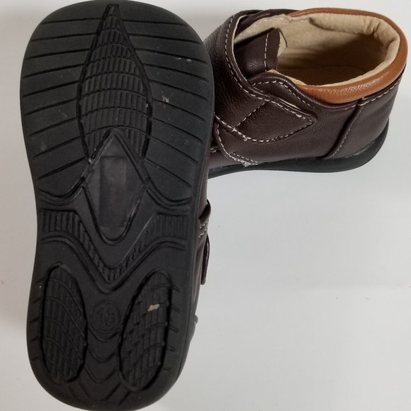 Leather KIds Shoes Excellent Condition SZ 7 Todd - Picture 4 of 4